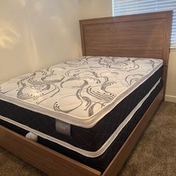 Bed frame w/ mattress