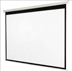 100'' Electric Projection Screen (4:3) – Motorized