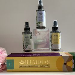 Self-Care Aromatherapy Set – Mists + Incense (NEW)