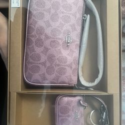 Coach Nolita 19 Pink Charm Set