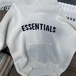 Fear Of God Essentials Knit Hoodie Large