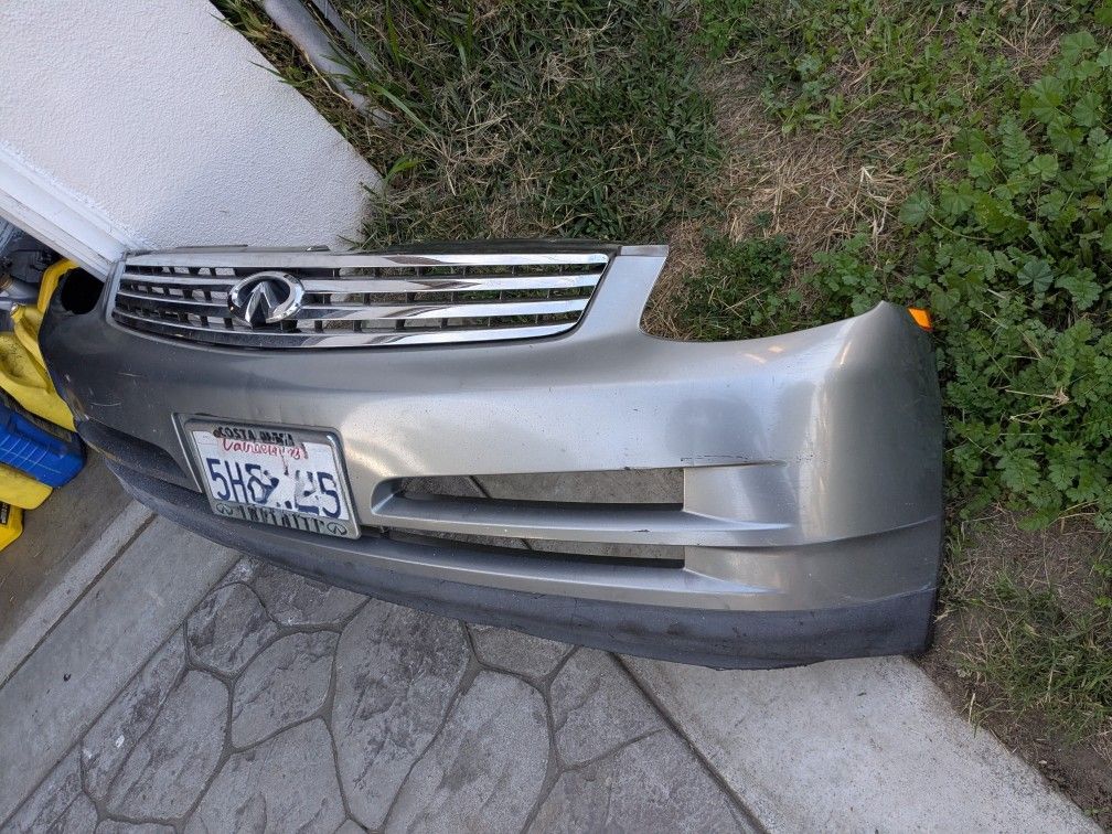 2004 G 35 Infinity Front Bunper