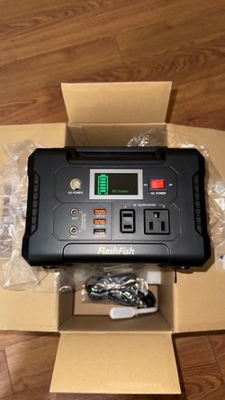 Brand New Sealed FlashFish E200 200W Portable Power Station