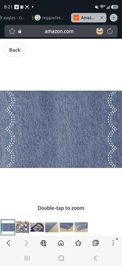 Flagship Carpets Denim Rug Children's Classroom Décor Area Rug for Schools, Durable and Fun for Learning Centers, Daycares and Preschools, 7'6" X 12'