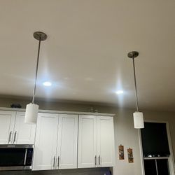 Modern Brushed Nickel Pendant Light Fixtures 