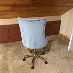 Velvet Computer Chair