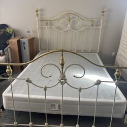 Brass Queen Size Bed Frame 