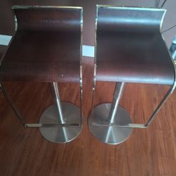 Bar Stools Solid Wood And Metal Frame
