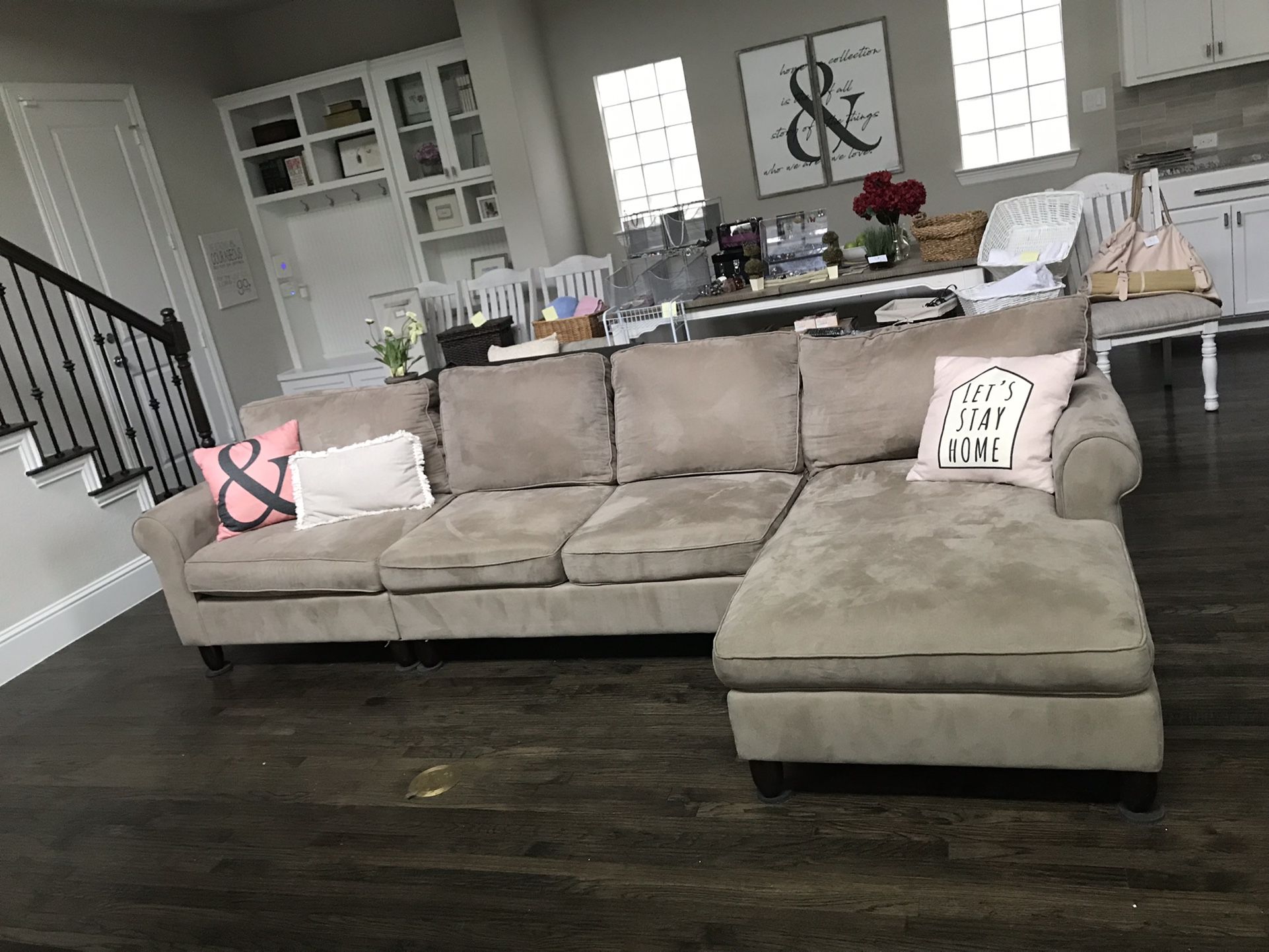 Havertys Sectional Couch