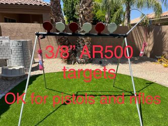 AR500 Plate Rack Target Practice