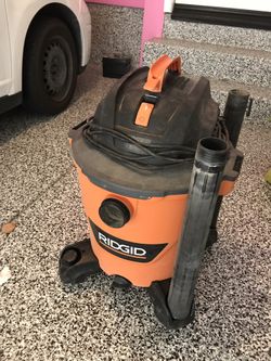 Ridgid industrial vacuum