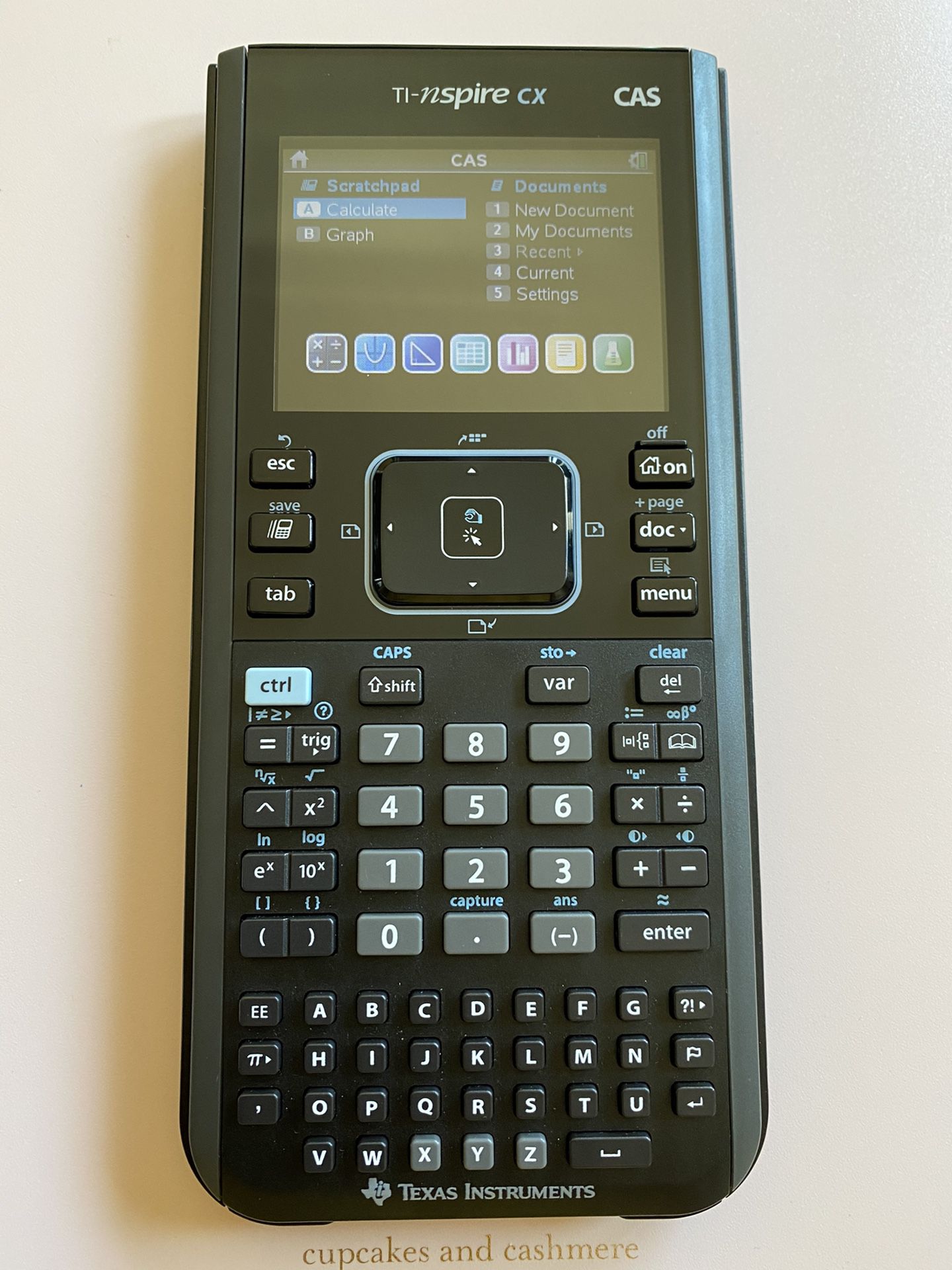 TI-nspire CX CAS - Graphing Calculator