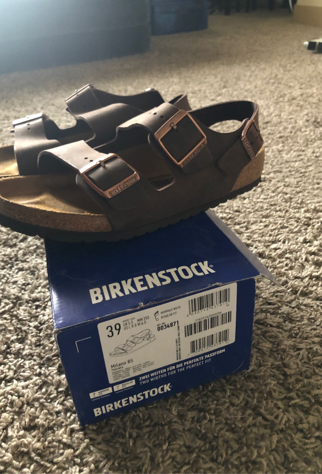 Birkenstock Milano Regular Fit