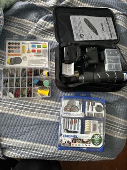 Dremel wireless with accessories
