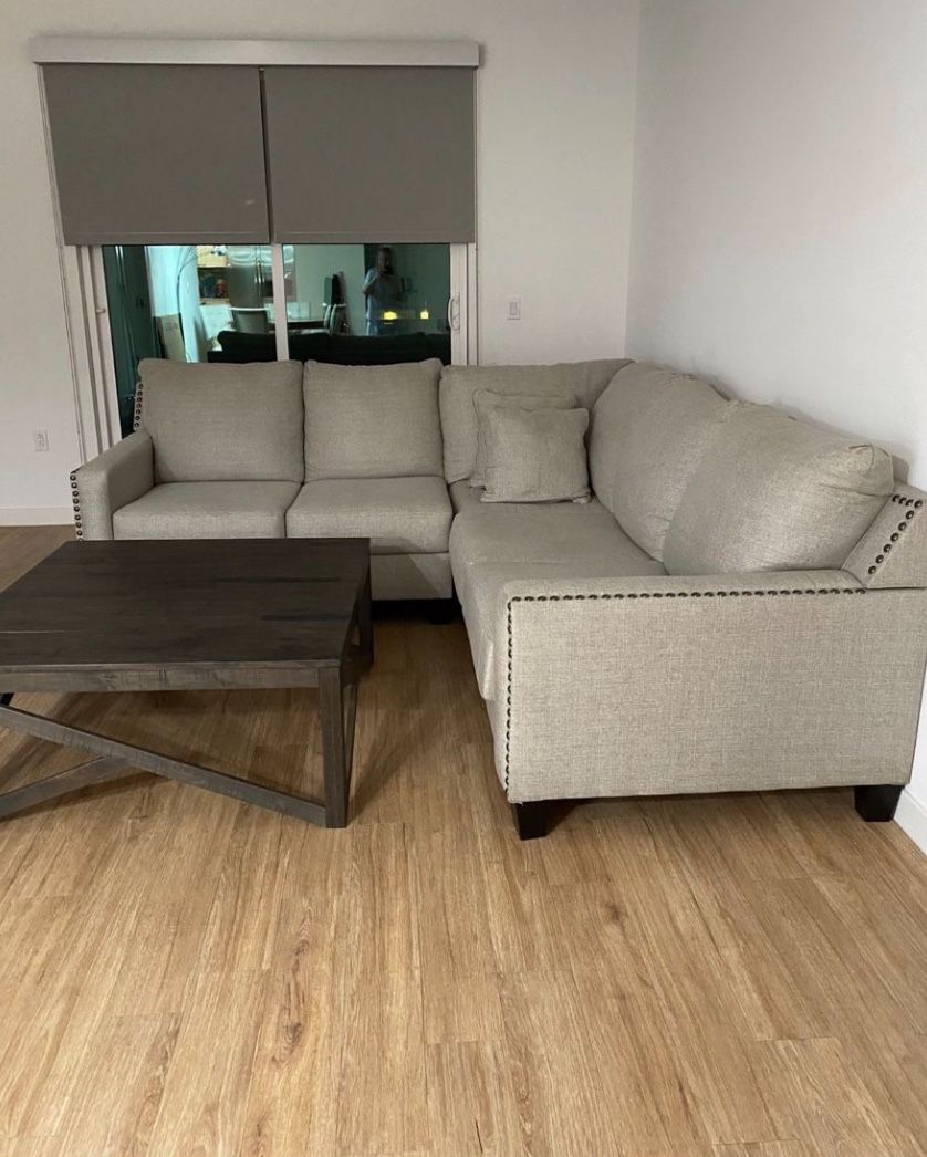 Dark Wood Center Table