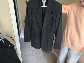 Grey wool jacket
