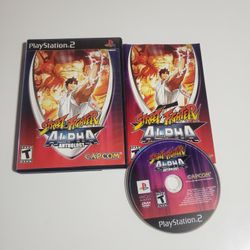 Street Fighter Alpha Anthology PS2