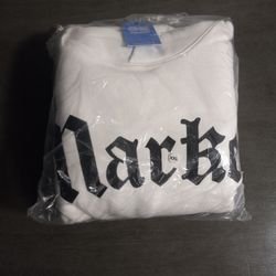 Market Hoodie Mens Size 2xl White And Black New With Tags Exclusive
