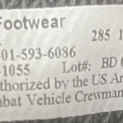 2 Pairs Of Military Issues ; Size 10.5R and Size 10R