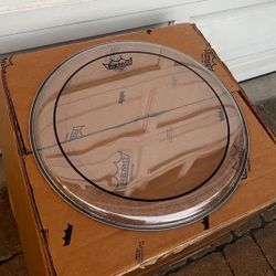 Remo 15” Clear Pinstripe Drum Head 