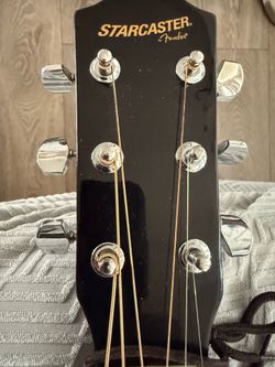 Fender guitar black