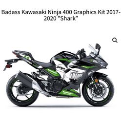 Decal Stickers For Ninja Kawasaki 400
