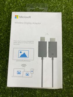Microsoft Wireless Display Adapter V2 P3Q-00001 HDMI USB Miracast Adapter NEW