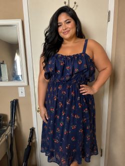 Blue dress