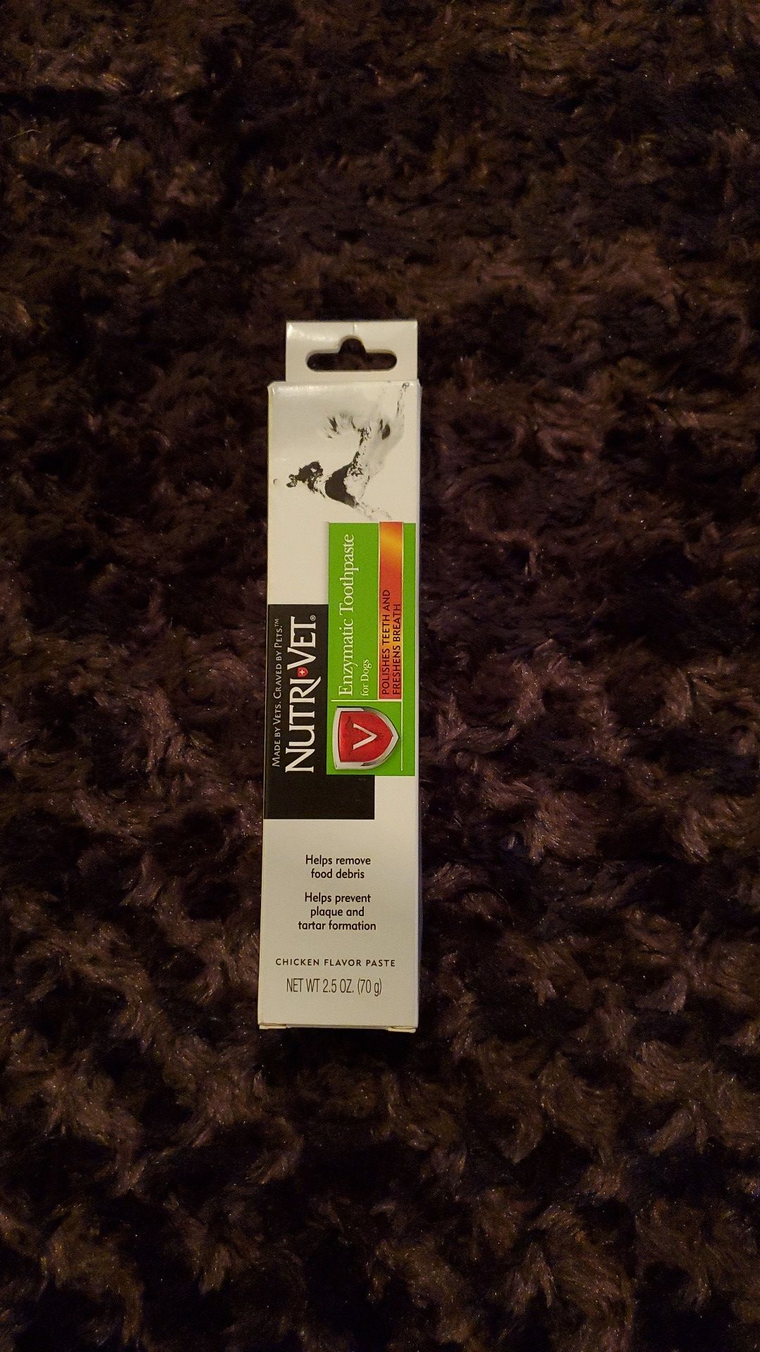 Nutri-Vet Enzymatic Toothpaste for Dogs (Polishes Teeth and Freshens Breath)