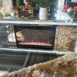 Fireplace TV Stand