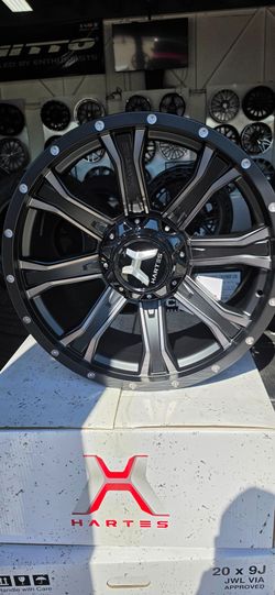 Hartes  Off-Road Strike 20x9 6/x139.7/135 2 tone Black wheels