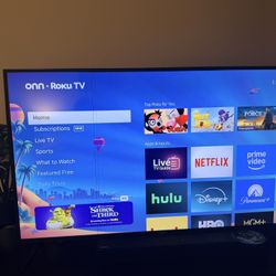 50” Onn Smart Tv 