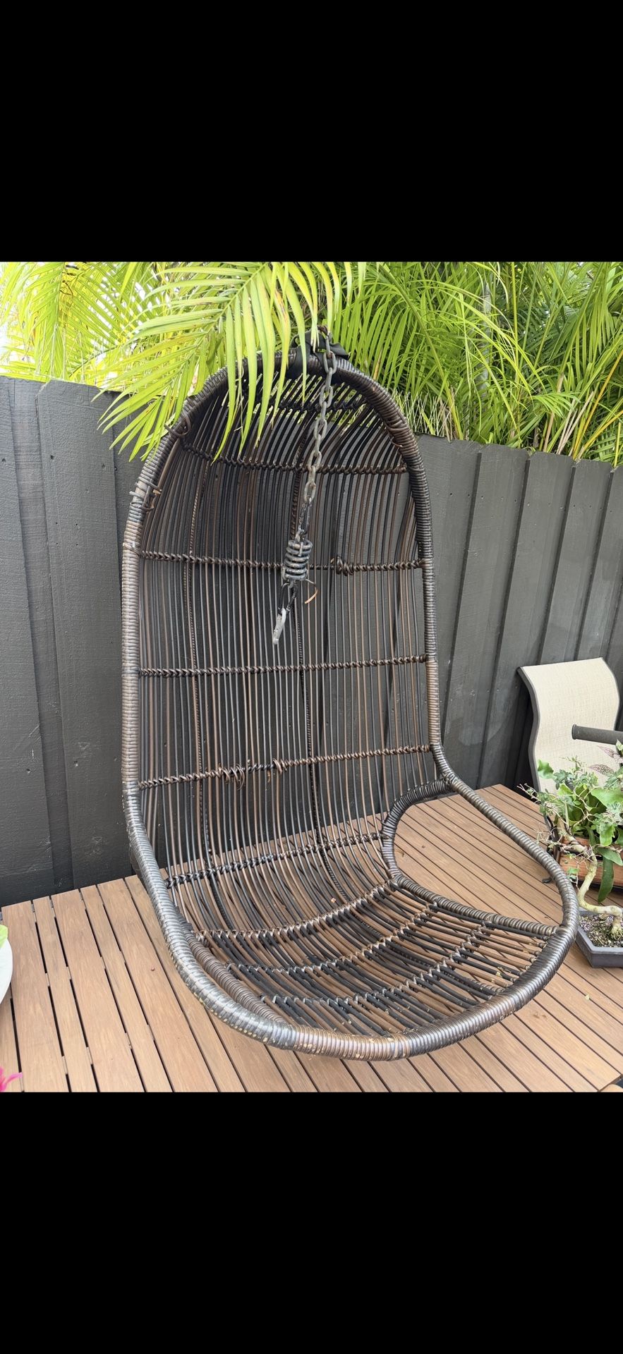 Hanging Wicker Chair