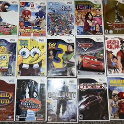Wii Games. Read Below. Have Others Listed As Well