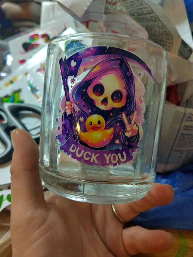 Customized Milk Or Juice Mug Glass Cup