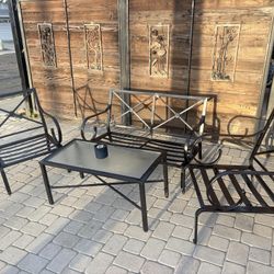 outdoor Patio Furniture Set No Cushions
