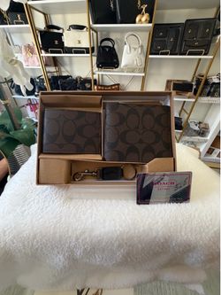 Coach Wallet Set