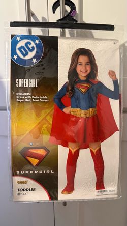 DC Supergirl Toddler Halloween Costume 5T-6T