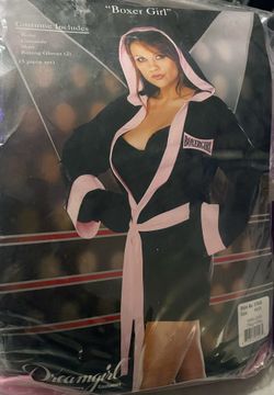 Women's Sexy "Boxer Girl" Costume (Size 1X/2X)