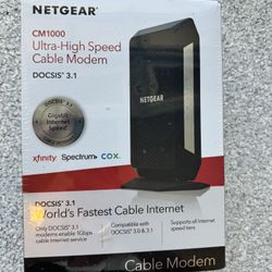Ultra High Speed Cable Modem 