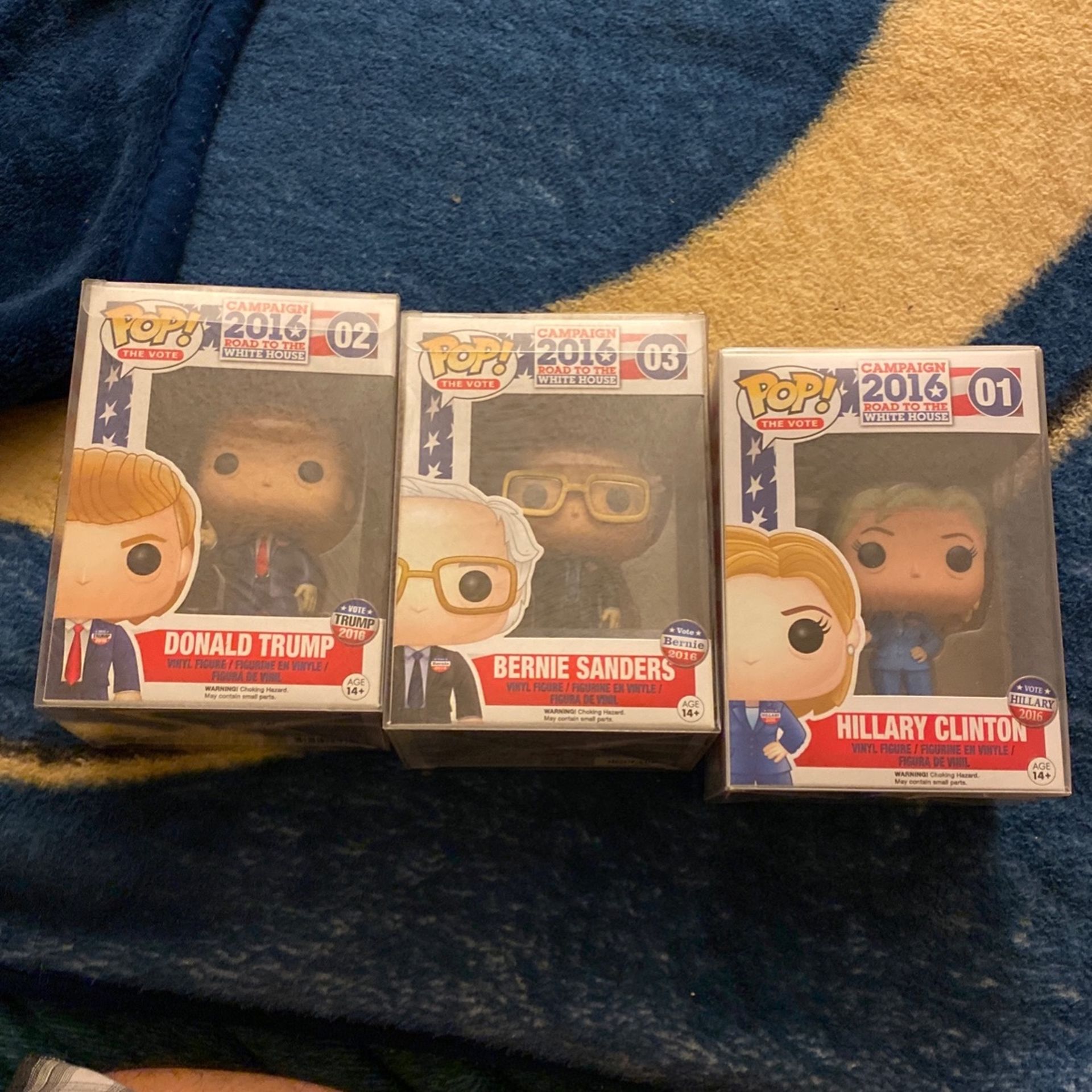 Bernie Sanders Funko Pop Hillary Clinton Funko Pop Trump Funko Pop