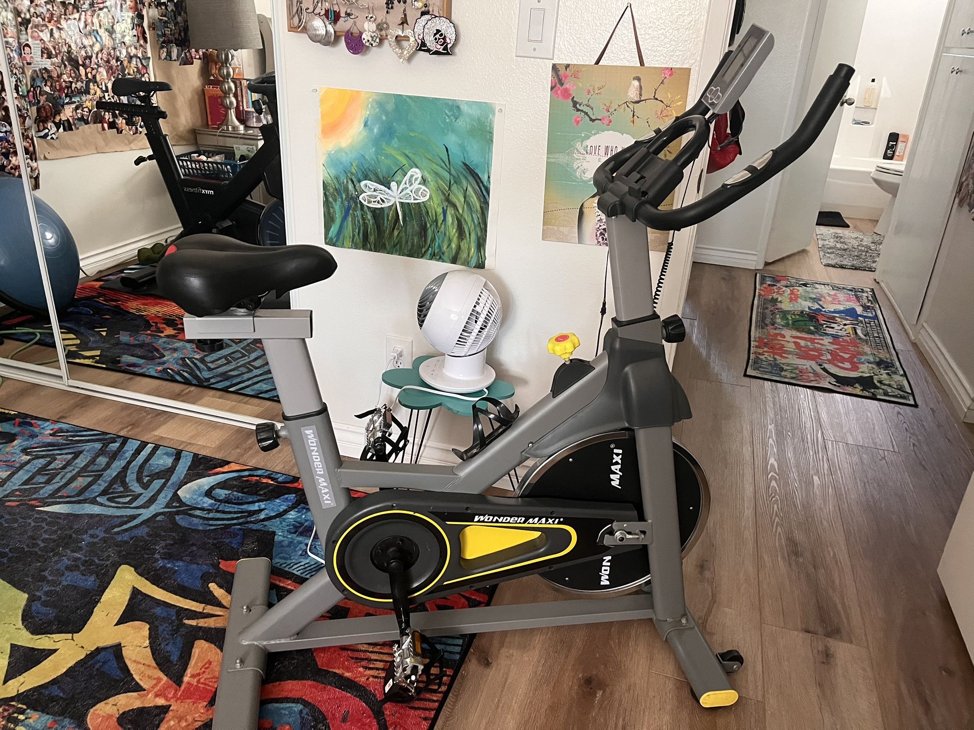 Wonder Maxi Folding Magnetic Indoor Exercise Bike