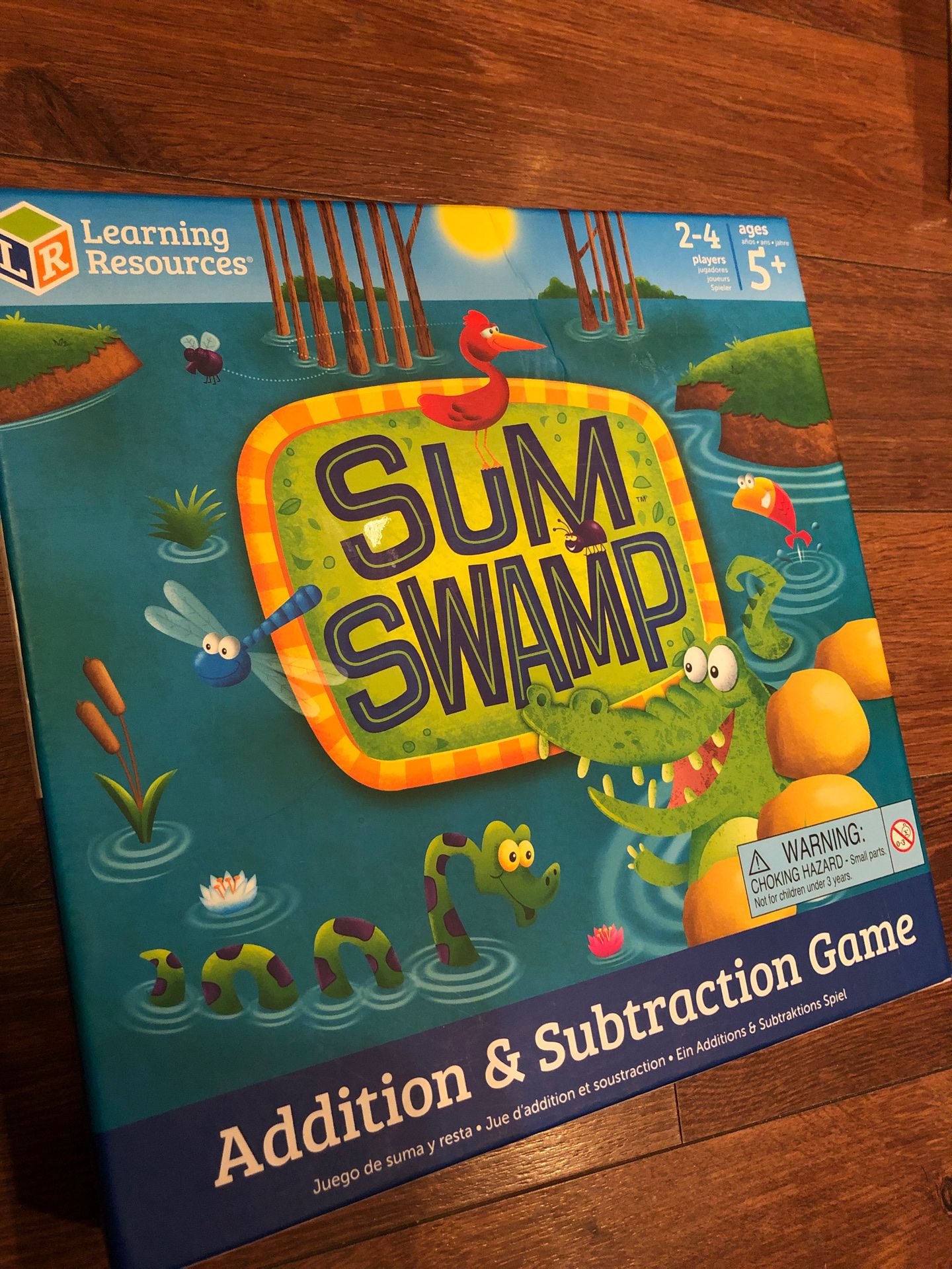 New sum swamp game by learning resources - preschool - 2 to 4 players