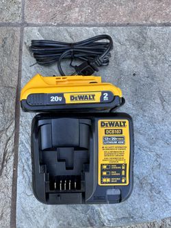 Dewalt 2ah 20v Battery And Charger