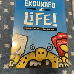  Grounded For Life! Family Card Game – BRAND NEW 