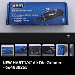 Hart Air-Die Grinder