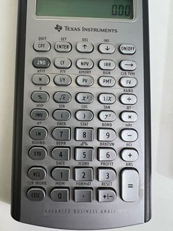 Texas Instruments BA II Plus Professional Financial Calculator