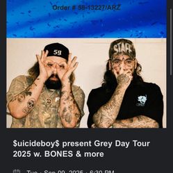 Suicide Boys Concert Tickets 