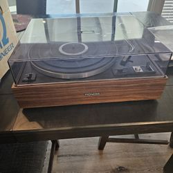 Record Player With Free Records 