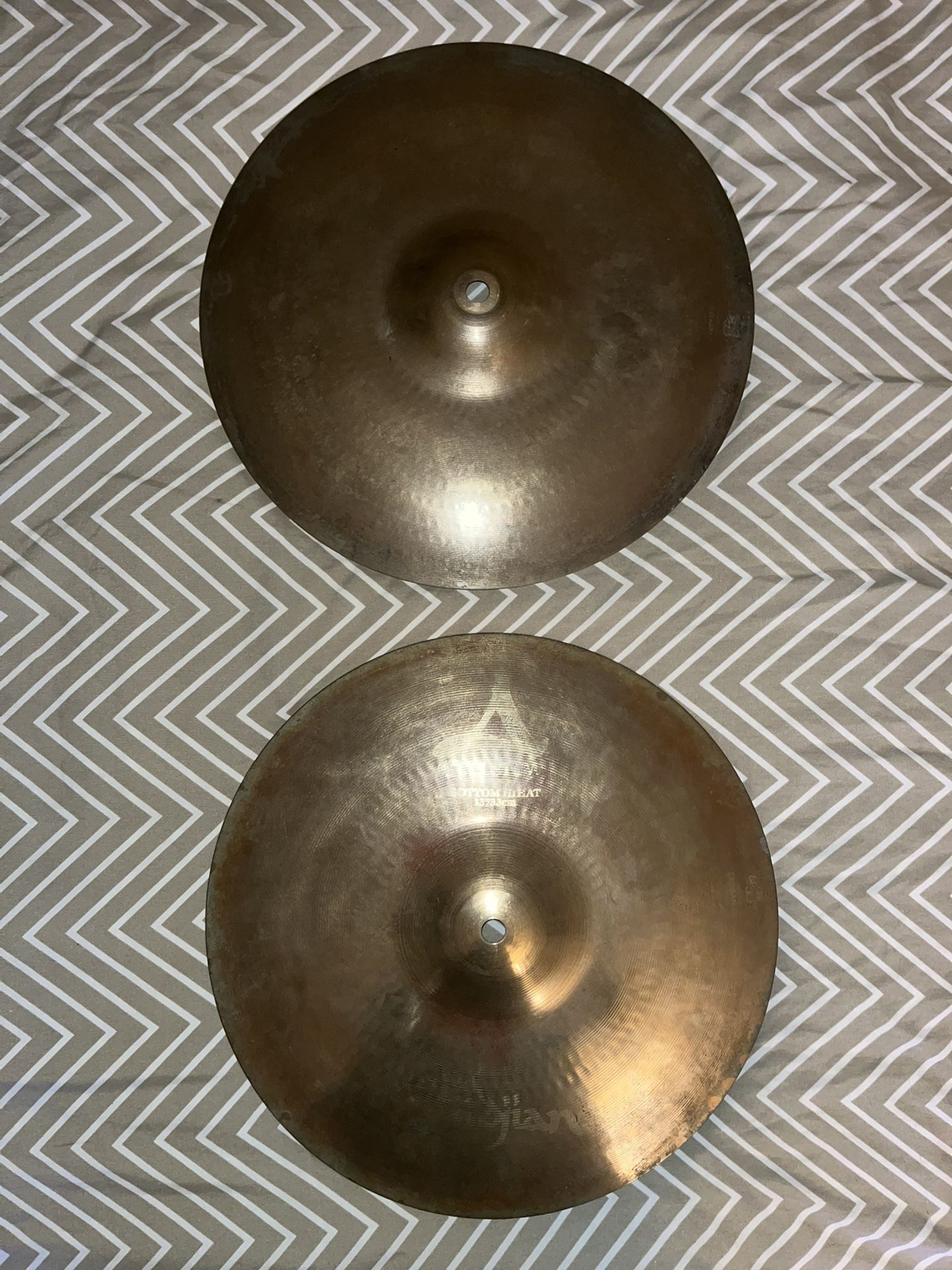 13” Zildjian A Custom Hi Hats